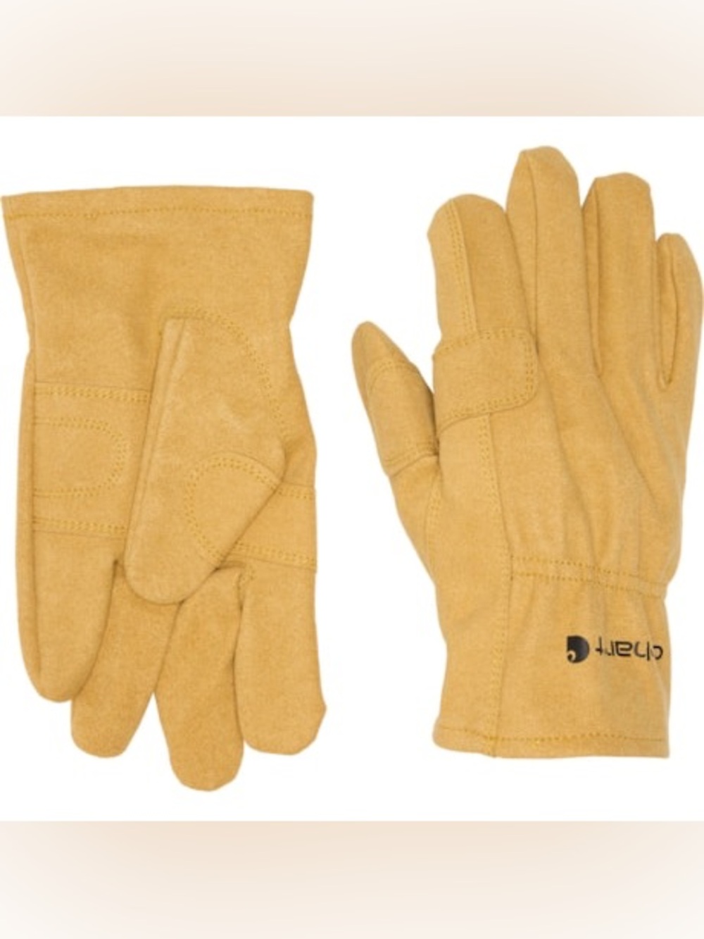 NWOT Carhartt Men's Synthetic Suede Fencer Gloves Size Medium